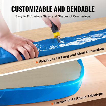 Betonstempel 91 x 3 Zoll rechteckig Polyurethan Stempel Steinmatte