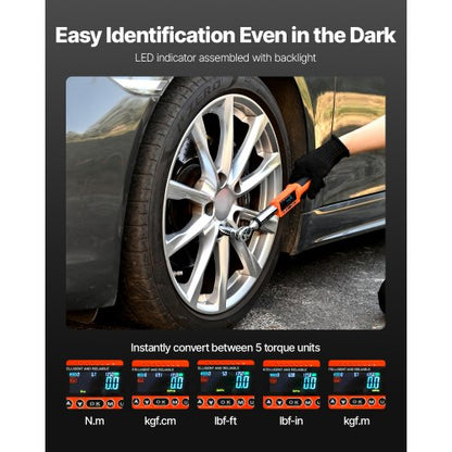 Digital momentnyckel 3/8 tums fattning 0-99.57 lbf-ft / 0-135 Nm 72 tänder |  EU