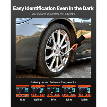 Digital momentnyckelsats 2 delar 1/2 3/8 tums drev 72 tänder elektronisk |  EU