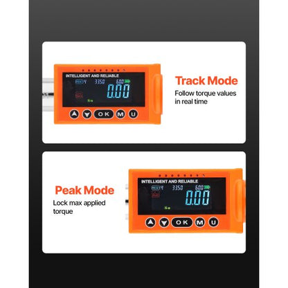Digital momentnyckelsats 2 delar 1/2 3/8 tums drev 72 tänder elektronisk |  EU