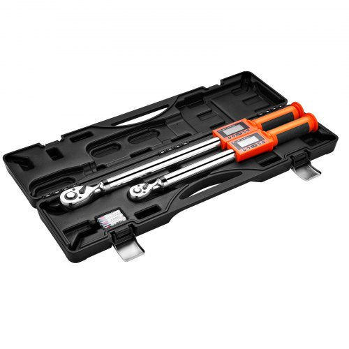 Digital momentnyckelsats 2 delar 1/2 3/8 tums drev 72 tänder elektronisk |  EU