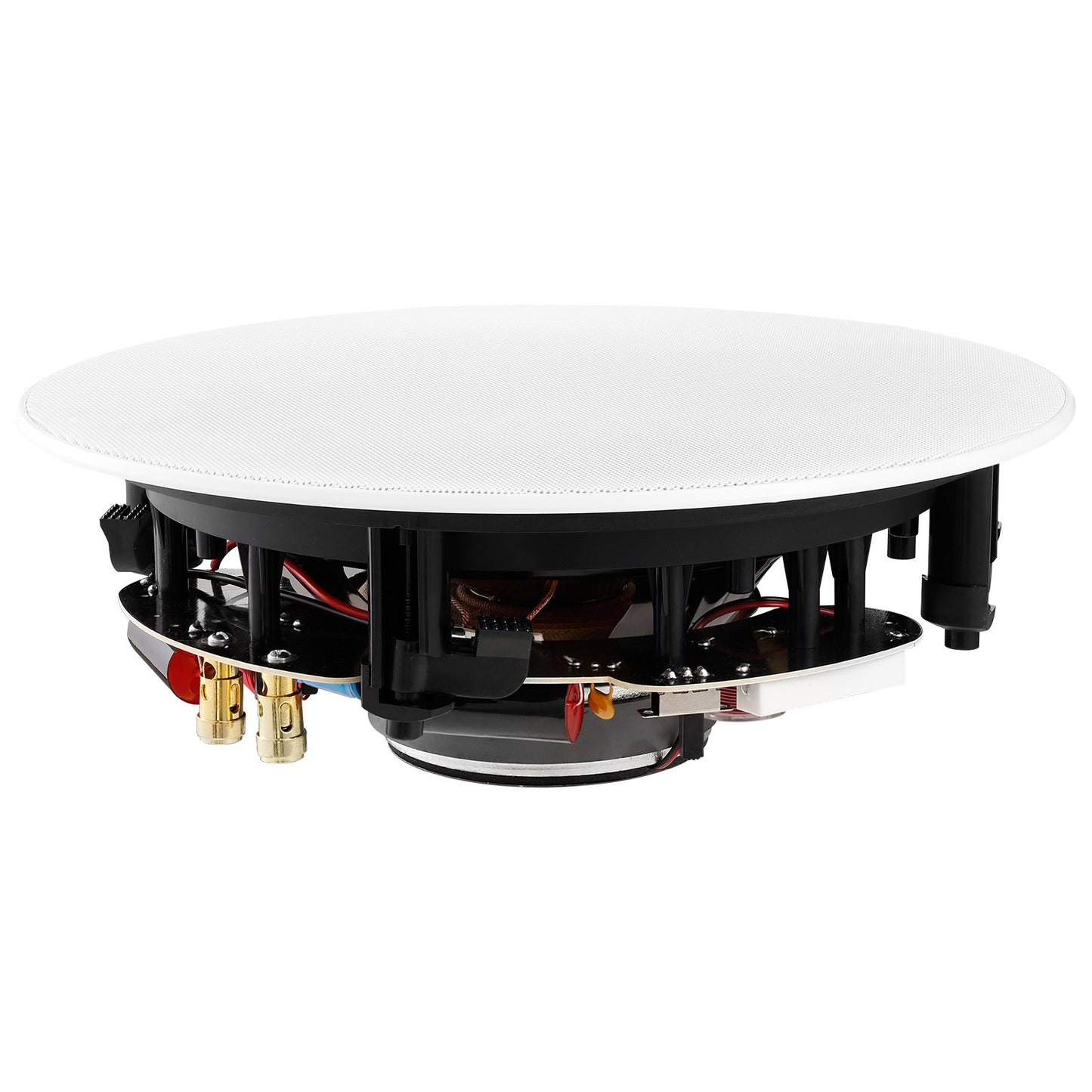 8-tums takhögtalare 200-watts infällda tak- och vägghögtalare