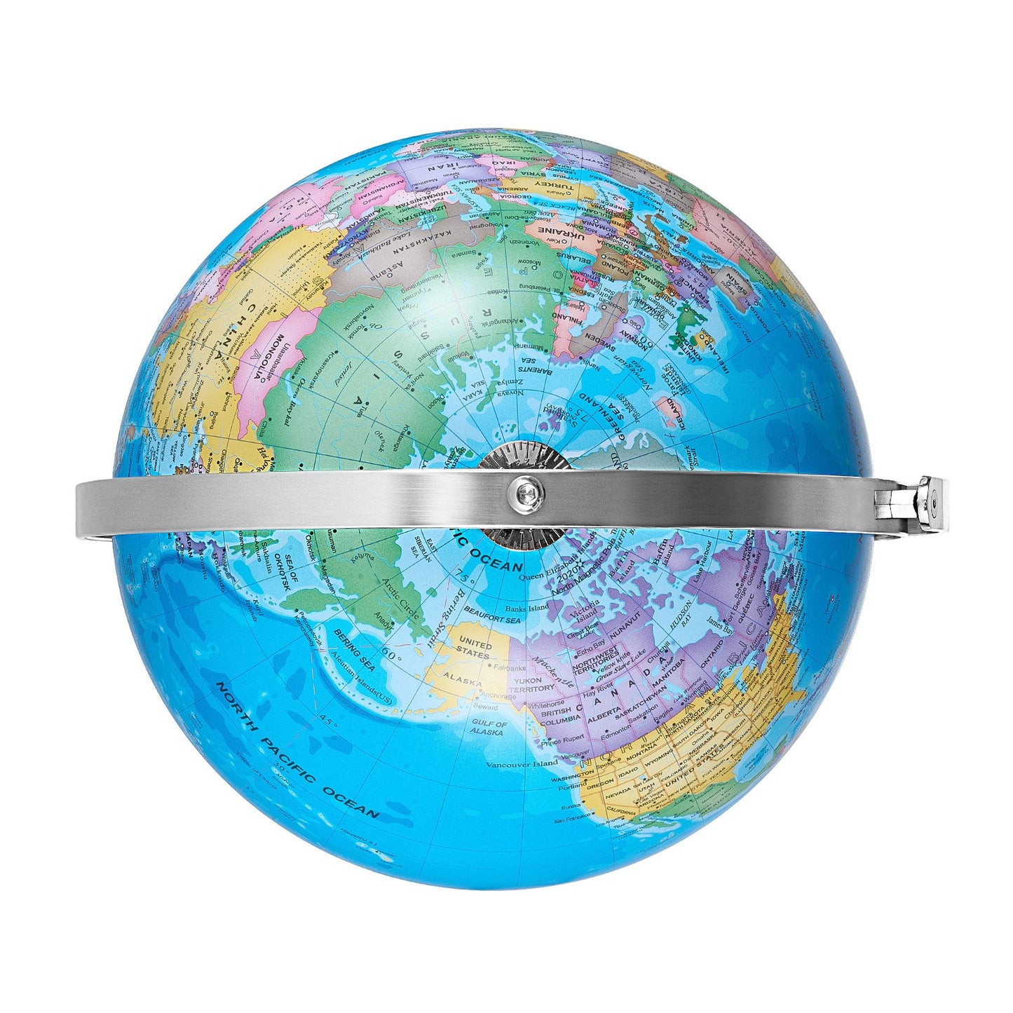 Illuminated World Globe with Stand Educational 9 inch/228.6 mm Constellation (Map Language: English)