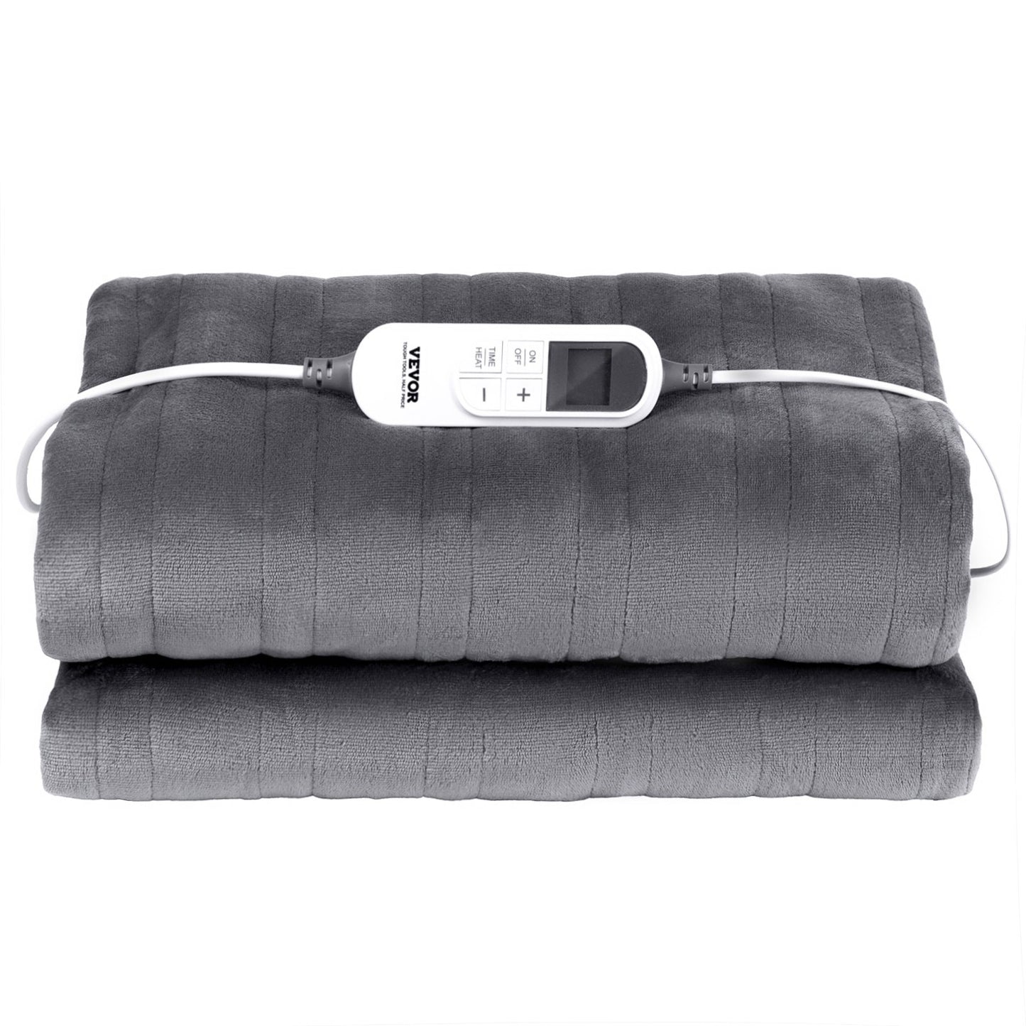 Heated Blanket 150 x 200 cm Queen Electric Throw Soft Flannel for Gift