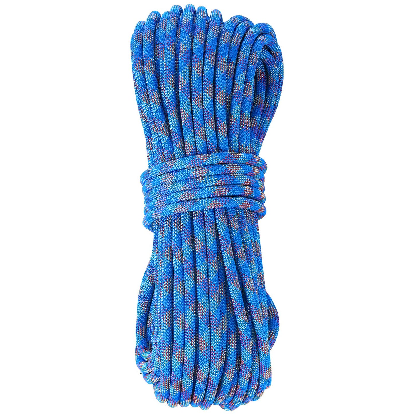 10,2 mm dynamisches Kletterseil, 40 m (131 Fuß), Outdoor-Kletterseil, Blau