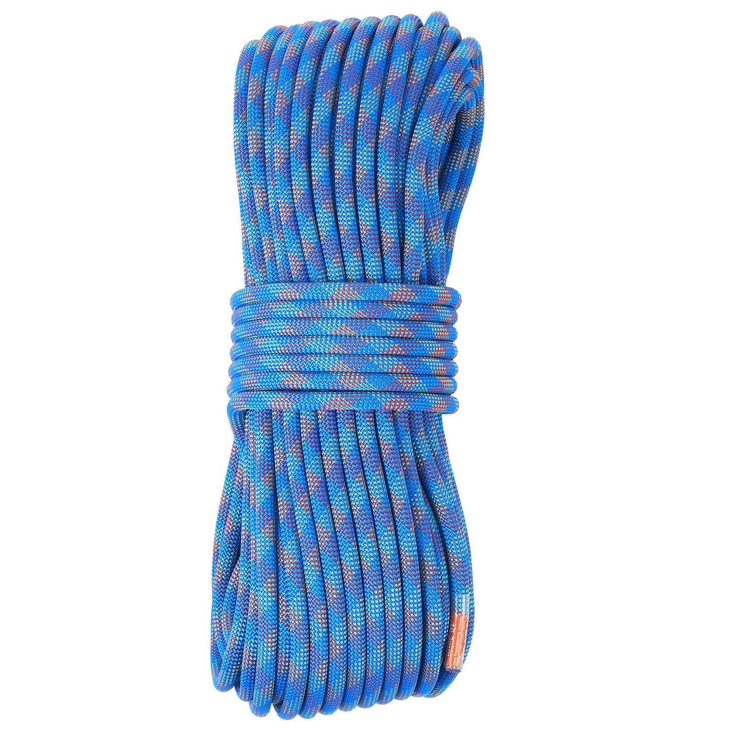 10,2 mm dynamisches Kletterseil, 50 m (164 Fuß), Outdoor-Kletterseil, Blau