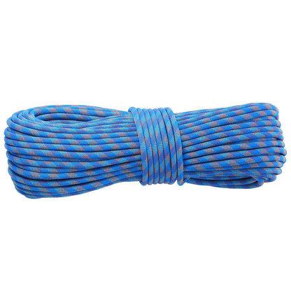 10,2 mm dynamisches Kletterseil, 60 m (197 Fuß), Outdoor-Kletterseil, Blau