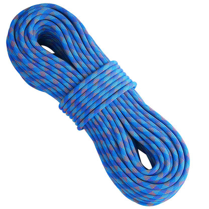 10,2 mm dynamisches Kletterseil, 60 m (197 Fuß), Outdoor-Kletterseil, Blau