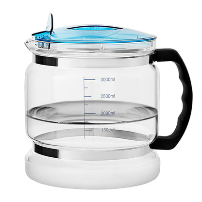 Water Distiller, 1 L/H, 4L Distilled Water Maker with 0-99 H Timing, 750W Countertop Water Purifier with Dual Temp Display, Glass Carafe Cleaning Powder 3 Carbon Packs Equipped, FDA Approved, Red