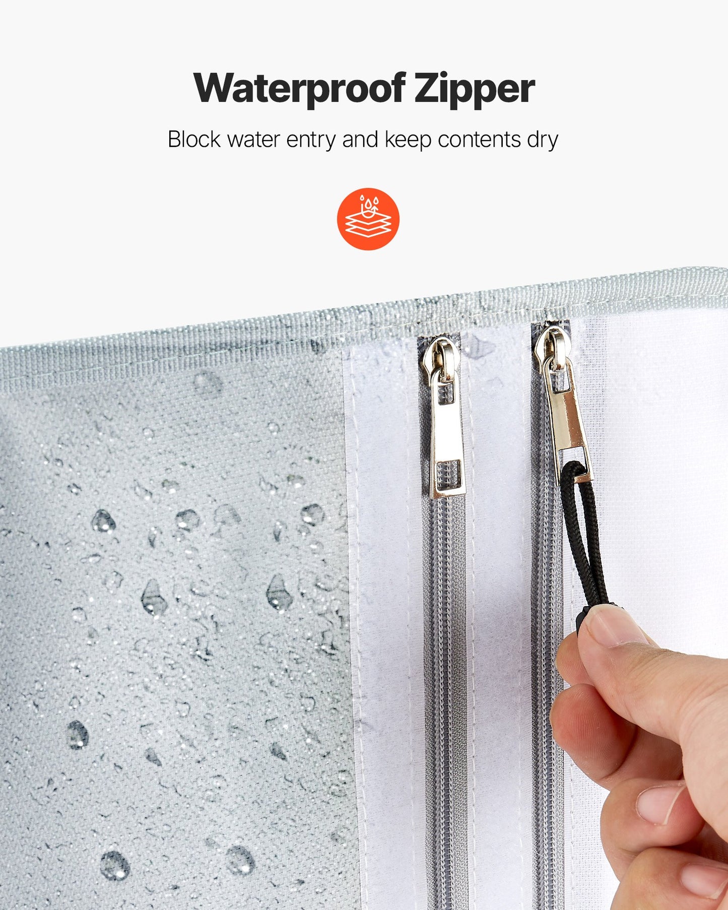 Fireproof Document Bag, 2192 ℉ Heat Insulated Fireproof & Waterproof Bag with Smooth Zipper, Portable File Storage Organizer Home Office Travel Use, for Passports, Important Documents, Files