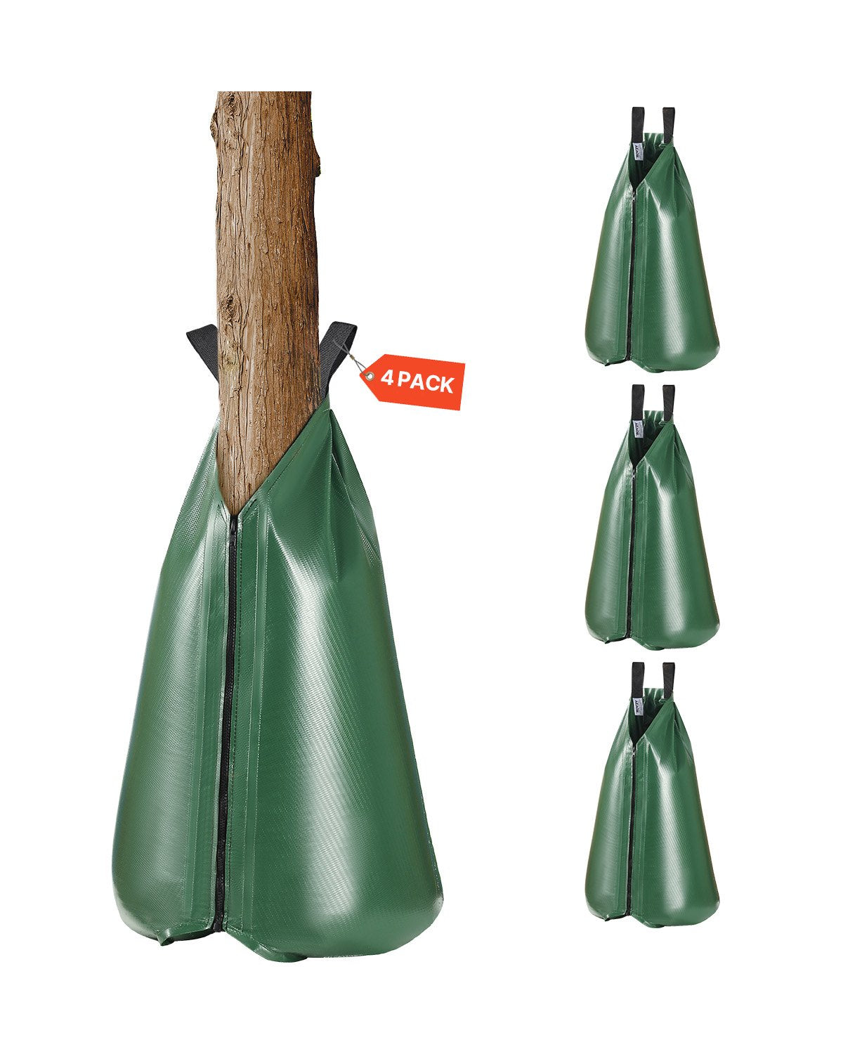 Trädvattenpåse 4-pack 20 liter Slow Release Tree Water Bag Slitstark