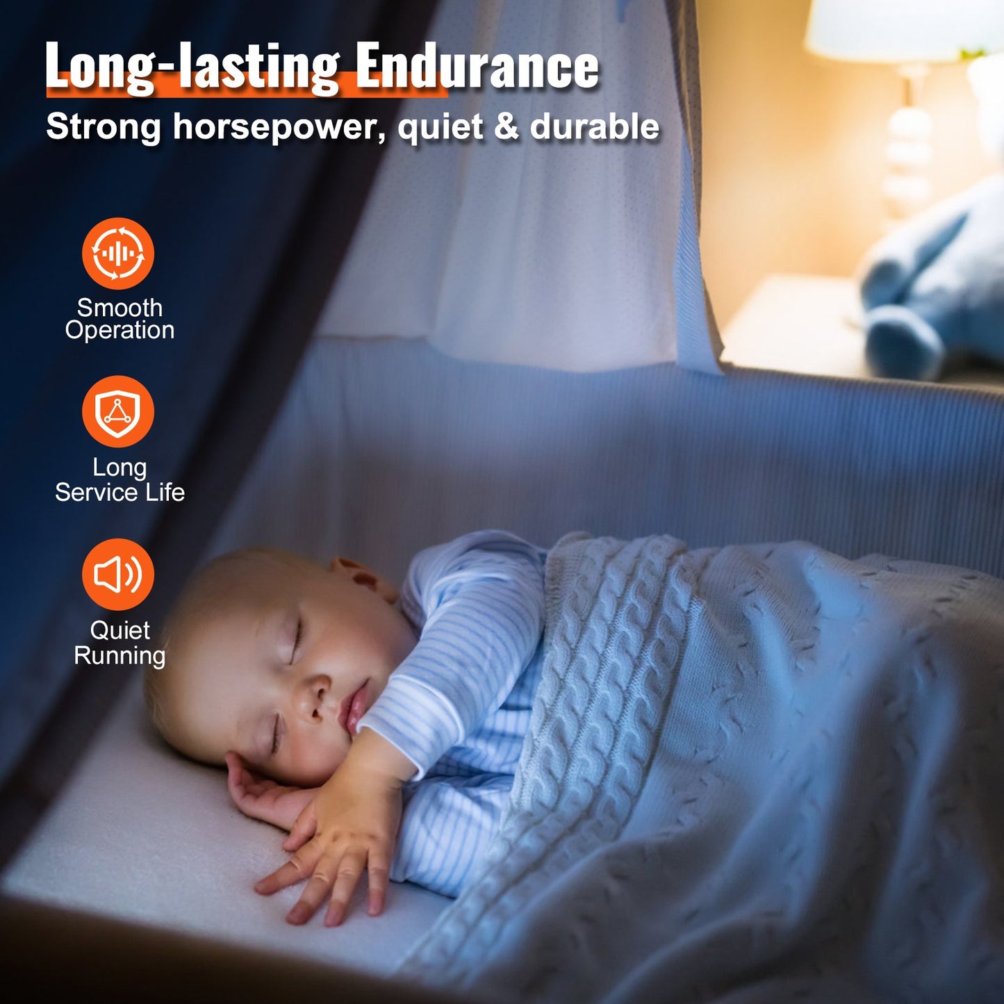 Condenser Fan Motor 5KCP39EGS070S, 5KCP39EGY823S, 1/4 HP 208-230V, 1100RPM, OEM Standard Upgraded Replacement Condenser Motor Reversible Rotating, Explosion-proof CBB65 5μF/370V Capacitor