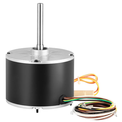 Condenser Fan Motor 5KCP39GFS166S, 3S003, 1/5 HP 208-230V, 825RPM, OEM Standard Upgraded Replacement Condenser Motor Reversible Rotating, Explosion-proof CBB65 7.5μF/370V Capacitor