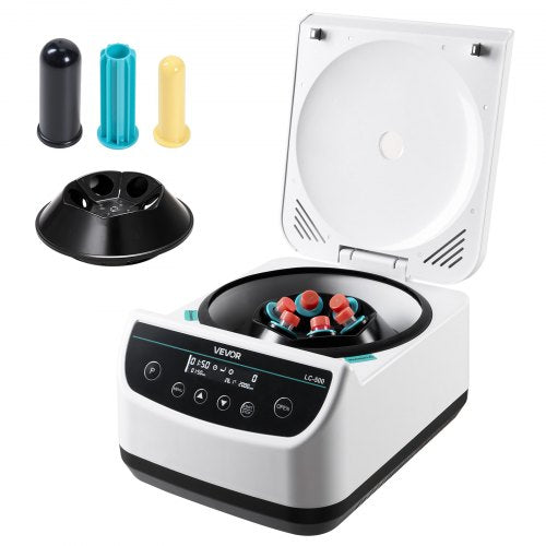 Centrifuge machine 2/5/10/15/50 ml Speed 500-4000 rpm with 1 rotor and timer