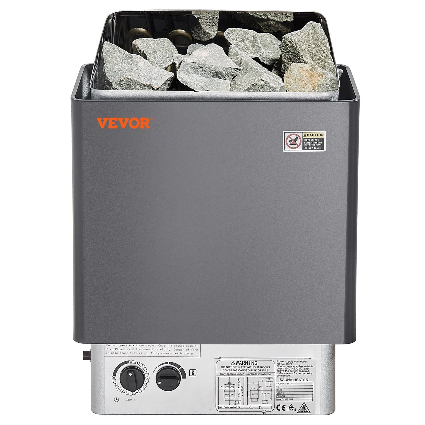 8 kW elektrischer Saunaofen, integrierte Steuerung für 8–12 m³ Home Spa