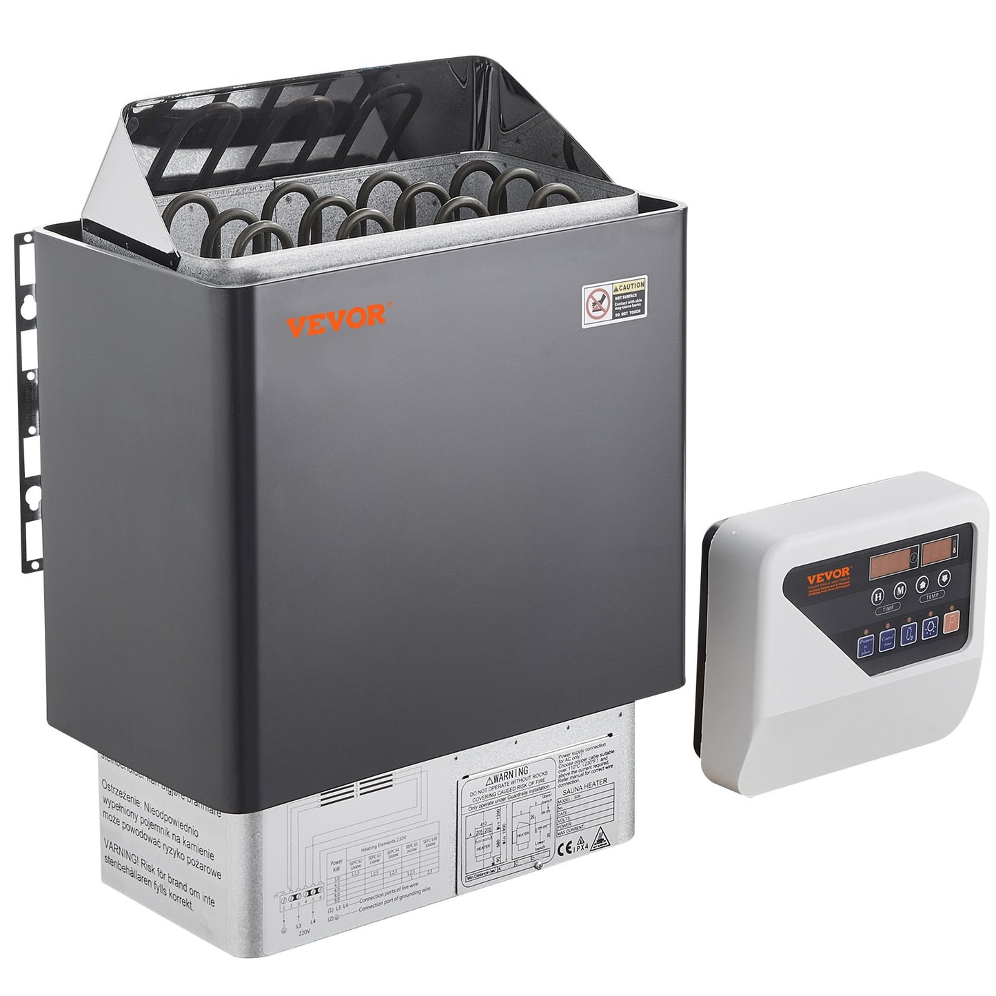 6 kW elektrischer Saunaofen, digitaler Controller für 5–9 m³ Home Spa