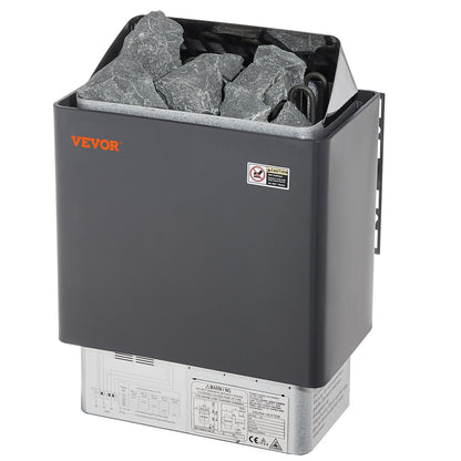 8KW Elektrisk Bastuvärmare Spis Digital Controller för 8-12 m³ Home Spa