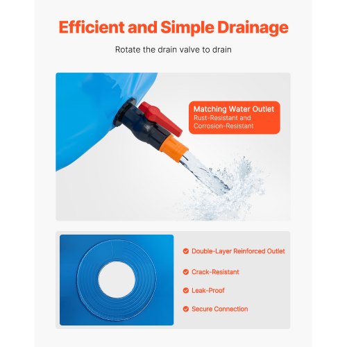 Canvas Fish Pond Upland Fish Aquarium 818 Gallon Round Koi Pond (Blue)