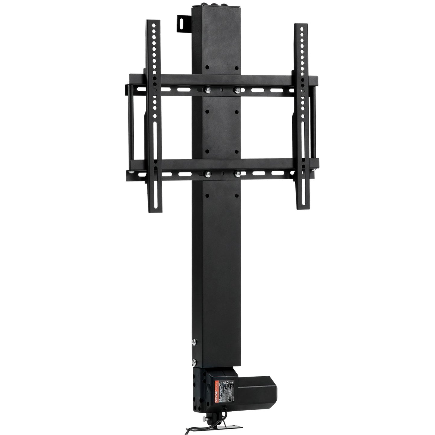Automated TV Elevator for Up to 50" Screens, 28" Stroke with Adjustable Height from 38" to 65", Remote Controlled, Supports up to 132 lbs