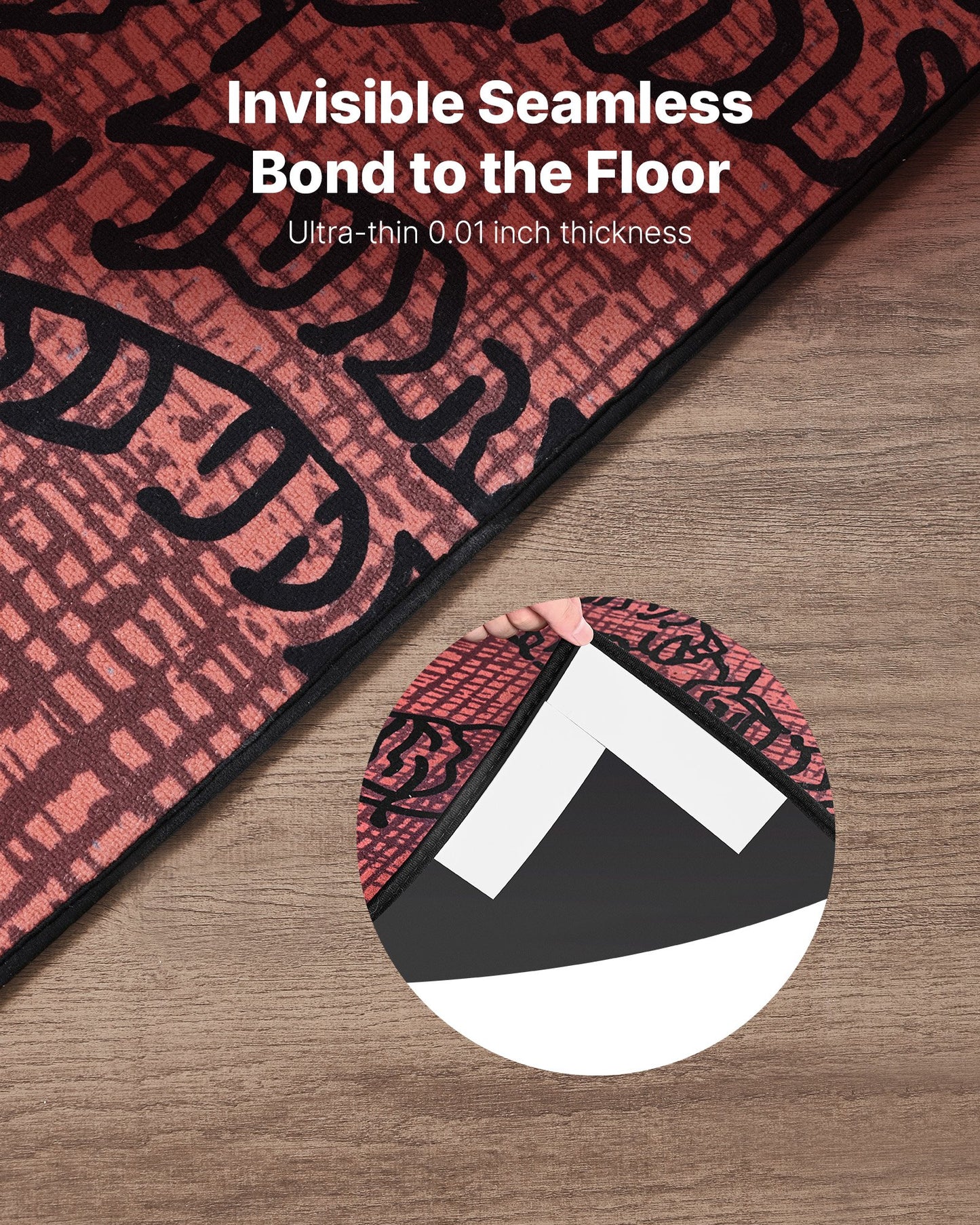 Double Sided Carpet Tape, 2 Inch x 30 Yards, Strong Adhesive and Residue-Free, Heavy-duty Sticker Rug Tape Grippers for Area Rugs, Carpets, Laminate, Tile, Concrete, and Hardwood Floors