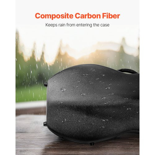 Bärbar Komposit Kolfiber 4/4 Fullstorlek Celloväska Bärväska