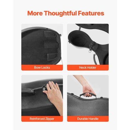 Bärbar Komposit Kolfiber 4/4 Fullstorlek Celloväska Bärväska