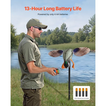 Spinning Wing Motion Anklockor Utomhus Realistiska Kricka Lockor För Jakt