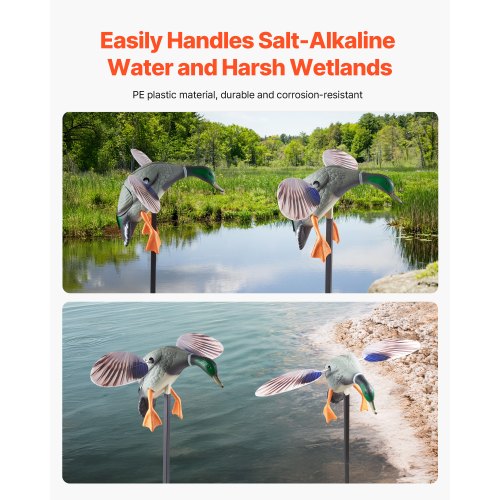 Spinning Wing Motion Anklockor Utomhus Realistiska Kricka Lockor För Jakt