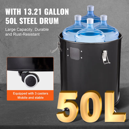 Cyclone dust collector with tank vacuum cleaner 4" for 50L tank