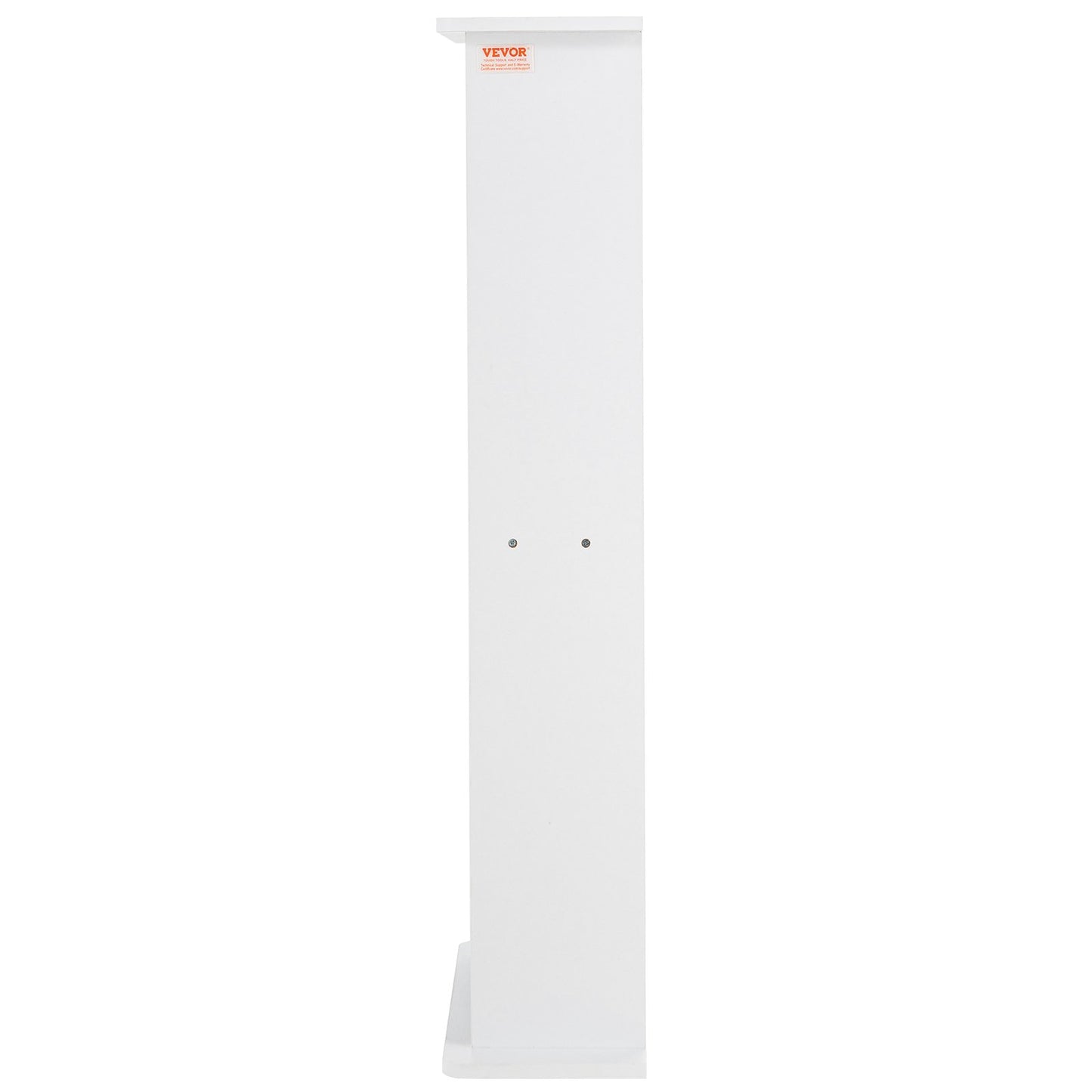 Medien-Aufbewahrungsschrank, 5 Ebenen, verstellbare DVD-Regale, für 240 CDs, Weiß