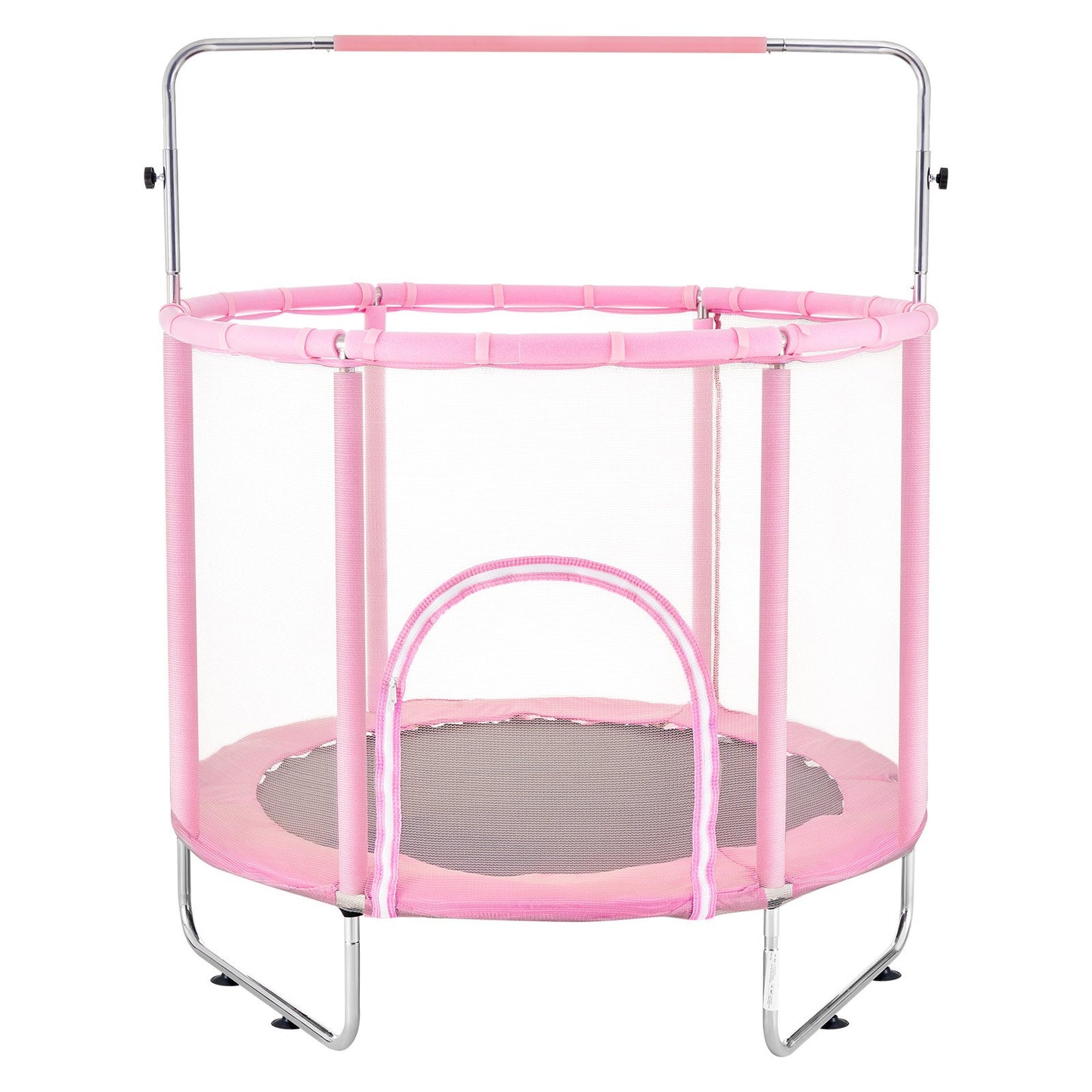 55" Trampoline for Kids Mini Toddler Trampoline with Net Indoor Outdoor