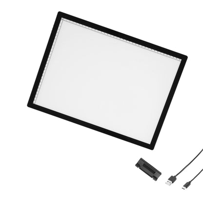 A3 LED-Lichttafel, wiederaufladbares Tracing Pad, 6 Helligkeitsstufen, dimmbar