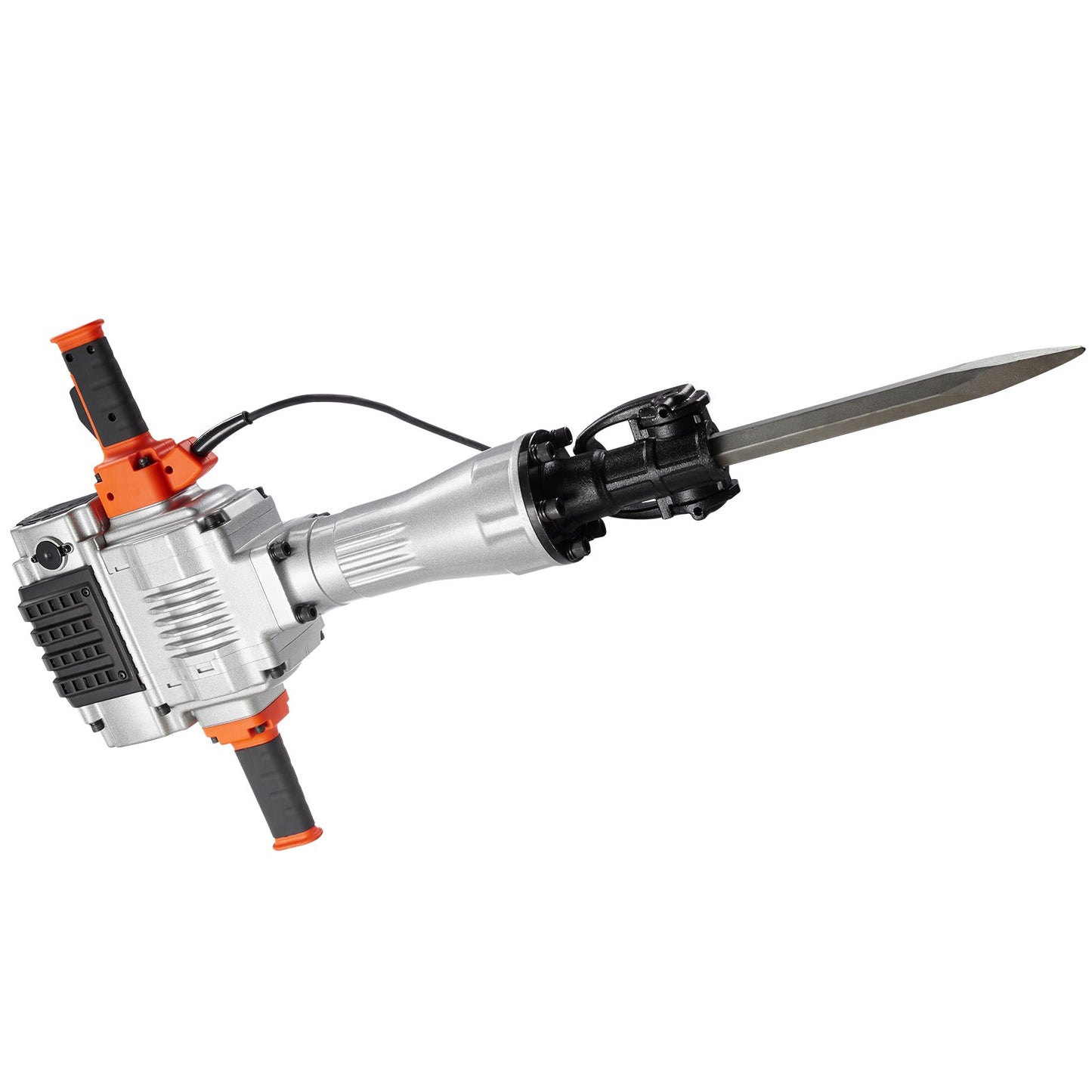 Demolition Jack Hammer, 2100W Electric Jackhammer Heavy Duty, 1650 BPM Industrial-Grade Jack Hammer Concrete Breaker, with 1 Point Chisel, 1 Flat Chisel, Gloves and Goggles