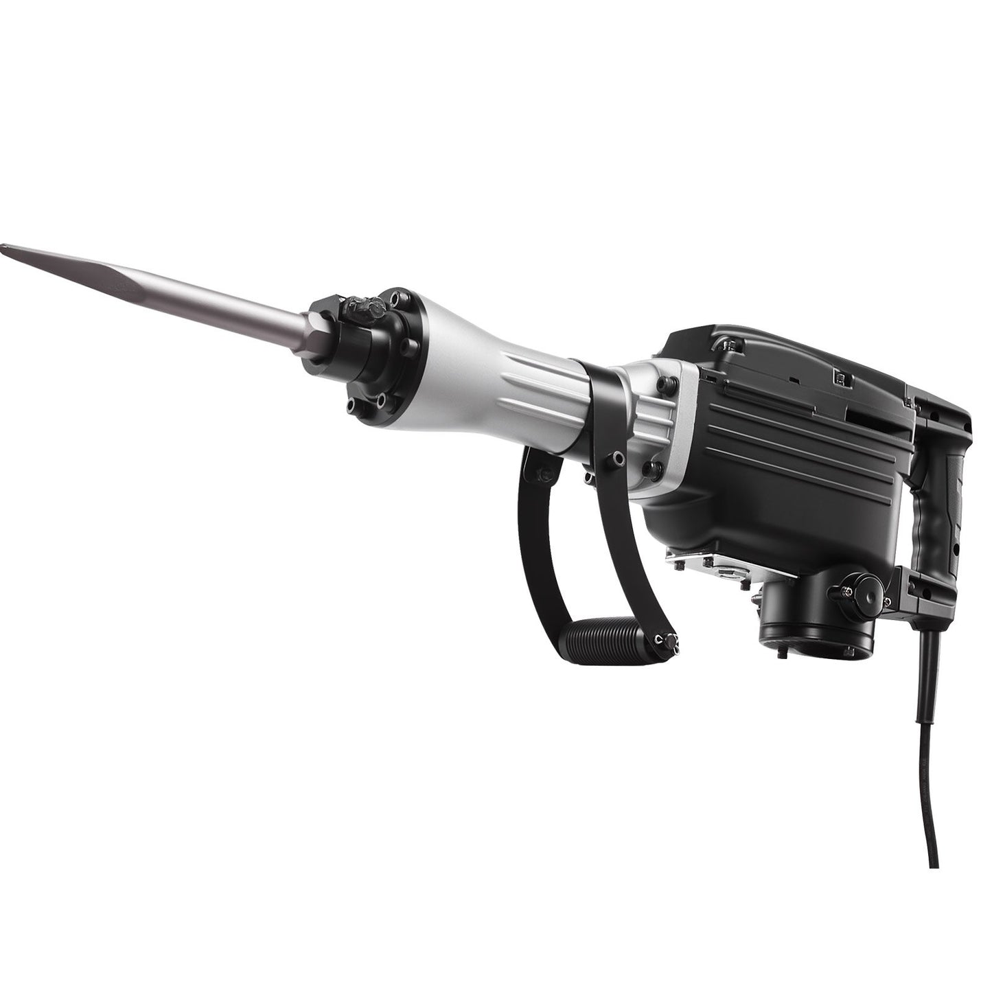 Demolition Jack Hammer, 2800 W Powerful Electric Jackhammer, 1200 BPM Concrete Breaker with 3 Chisels, a Clay Spade, Carrying Case, Gloves, for Concrete, Wall, Brick, Tile and Foundation