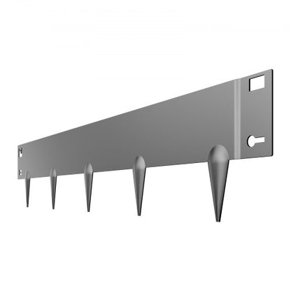 Steel Landscape Edging 5 Pack 39 x 4in Rostbeständig för Yard Dark Grey |  EU