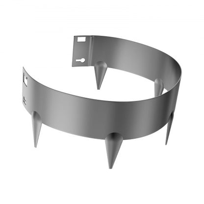 Steel Landscape Edging 5 Pack 39 x 4in Rostbeständig för Yard Dark Grey |  EU