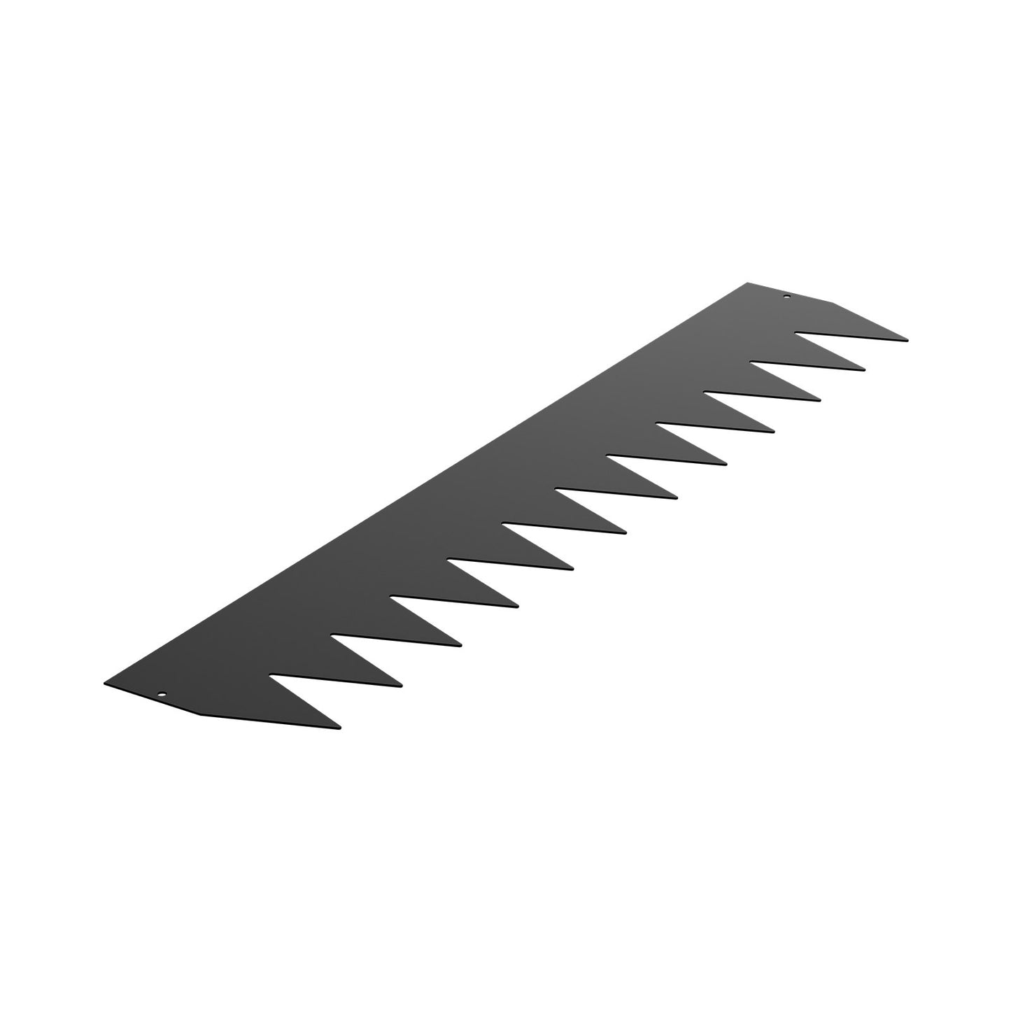 Stahl-Landschaftseinfassung, 6er-Pack, 101,6 x 20,3 cm, rostbeständig, für den Garten, Schwarz