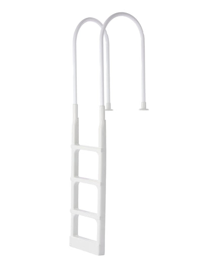 Förtjockad 4-stegs poolstege 2 ledstänger belastar 300 lb för 48-54 i poolen