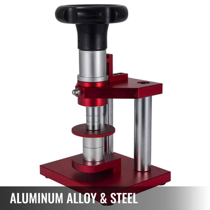 Watch Repair Tools Watch Press with 20Dies Watch Case Closer For Close Snap Off Watch Back Cover Capper Back Closing Machine Bench Tool Crystal Bezel Press Case Watchmaker Watch Repair Tool