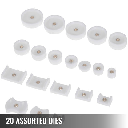 Watch Repair Tools Watch Press with 20Dies Watch Case Closer For Close Snap Off Watch Back Cover Capper Back Closing Machine Bench Tool Crystal Bezel Press Case Watchmaker Watch Repair Tool