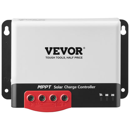 50A MPPT Solar Charge Controller, 12V / 24V Auto DC Input, Solar Panel Regulator Laddare med Bluetooth-modul, 98 % laddningseffektivitet för förseglad (AGM), gel, översvämmad och litiumbatteriladdning