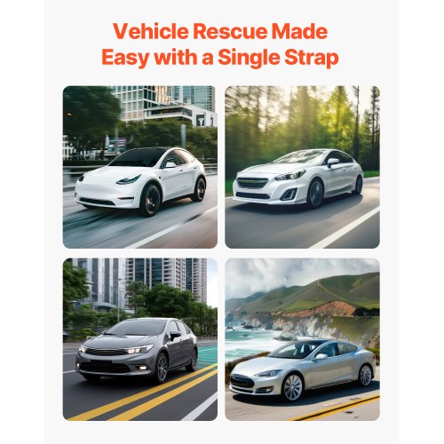 Tow Strap Rope 17000 lbs 20 ft Car Tow Cable with 2 Hooks Heavy Duty | EU