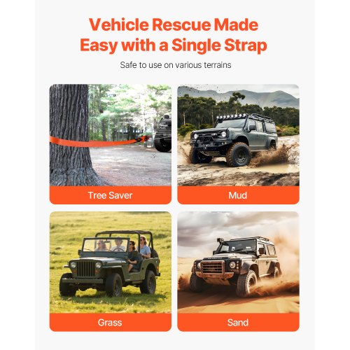 Car Towing Cable Towing Strap Rope 16000 lbs 9 m 7.5 cm Heavy Duty Emergency