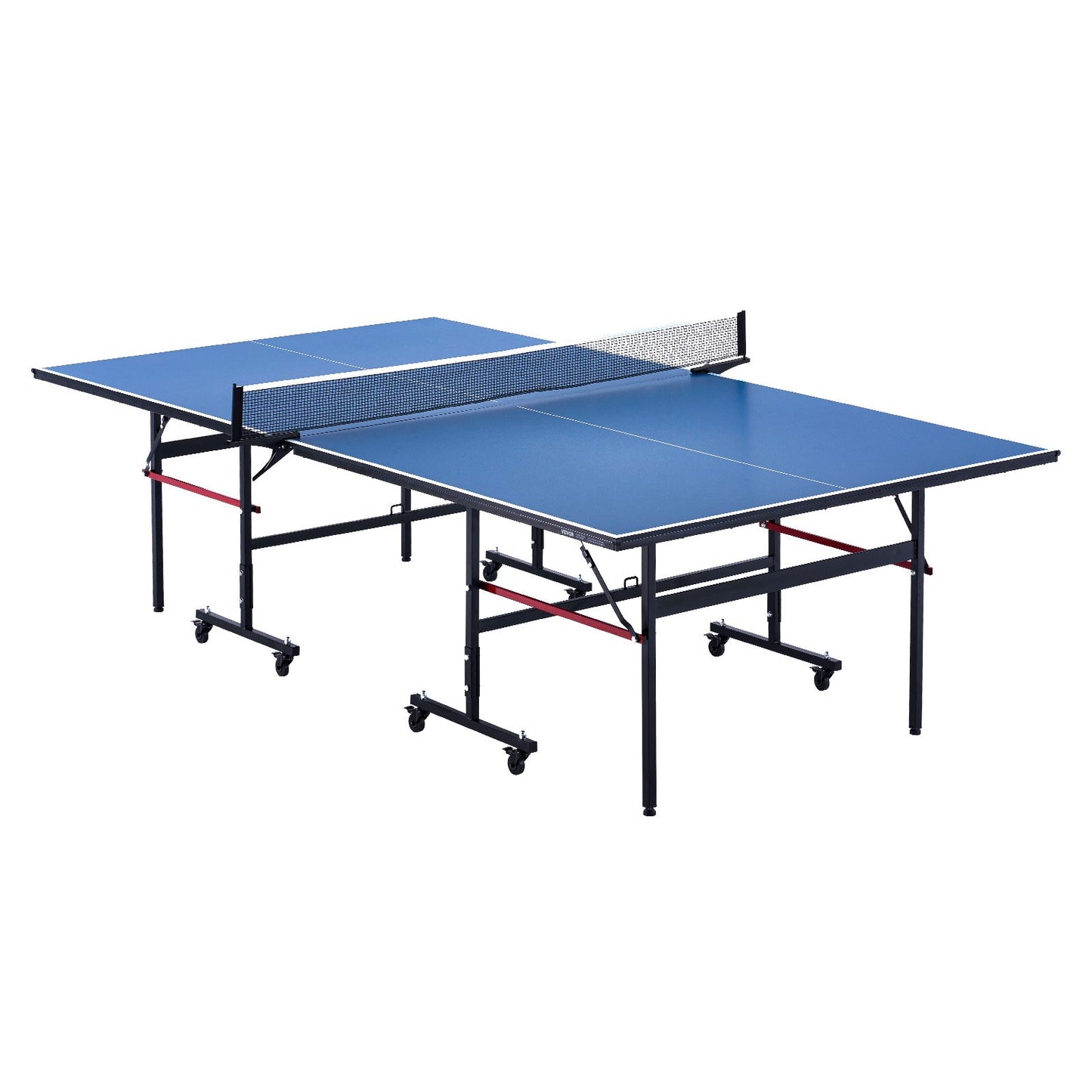 Ping Pong Tisch Faltbarer Tischtennis Spieltisch Indoor mit Klemmnetz