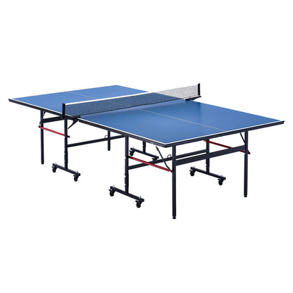 Ping Pong Tisch Faltbarer Tischtennis Spieltisch Indoor mit Klemmnetz