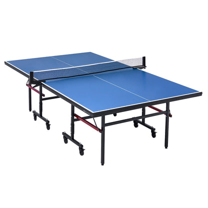 Ping Pong Tisch Faltbarer Tischtennis Spieltisch Indoor mit Klemmnetz