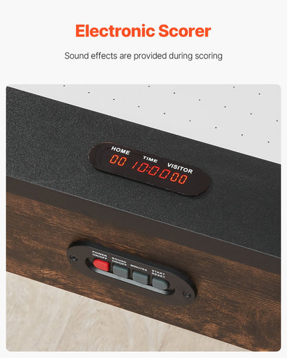 214 cm Air Hockey Tisch Air Powered Arcade Tisch Elektronische Punktezähler Drücker