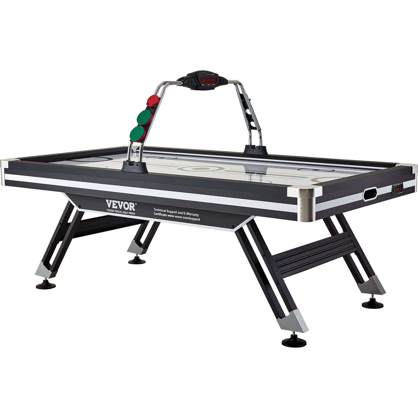 Air-Powered Hockey Bord Sport Hockey Game Pushers Puckar LED Scoring