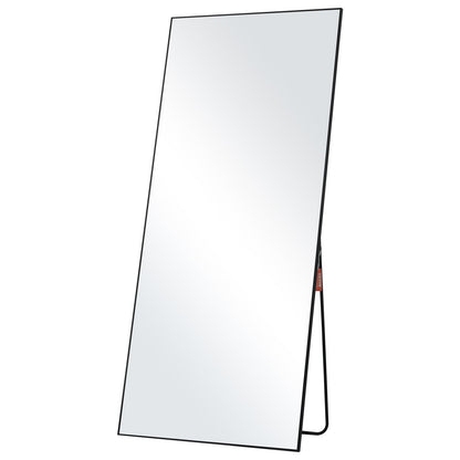 Full Length Floor Mirror 71'' x 31'' Freestanding Wall Mounted with Stand