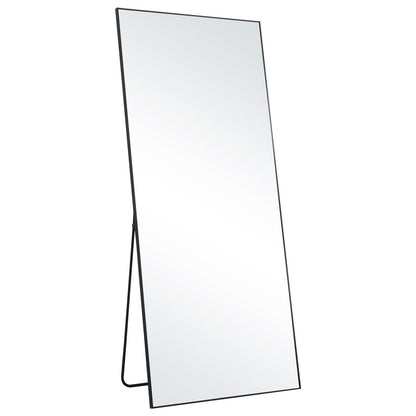 Full Length Floor Mirror 71'' x 31'' Freestanding Wall Mounted with Stand